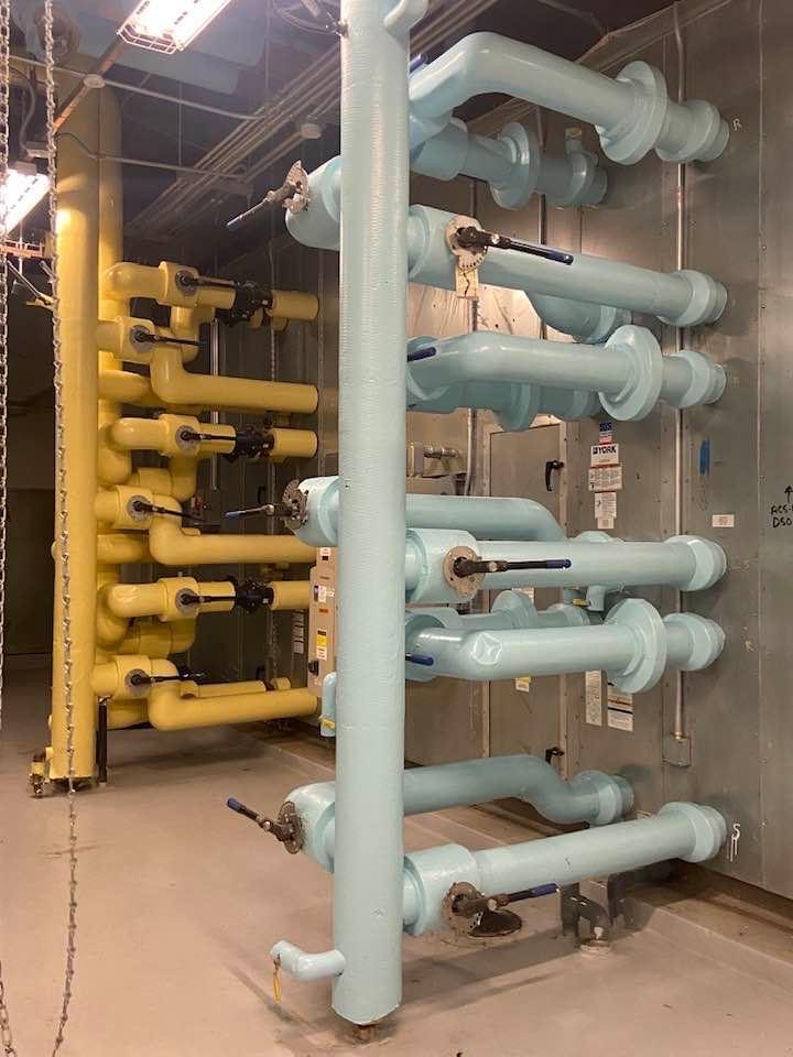 Corrosion and Rust Protection in a 50,000 sqft New York City, NY Mechanical Room